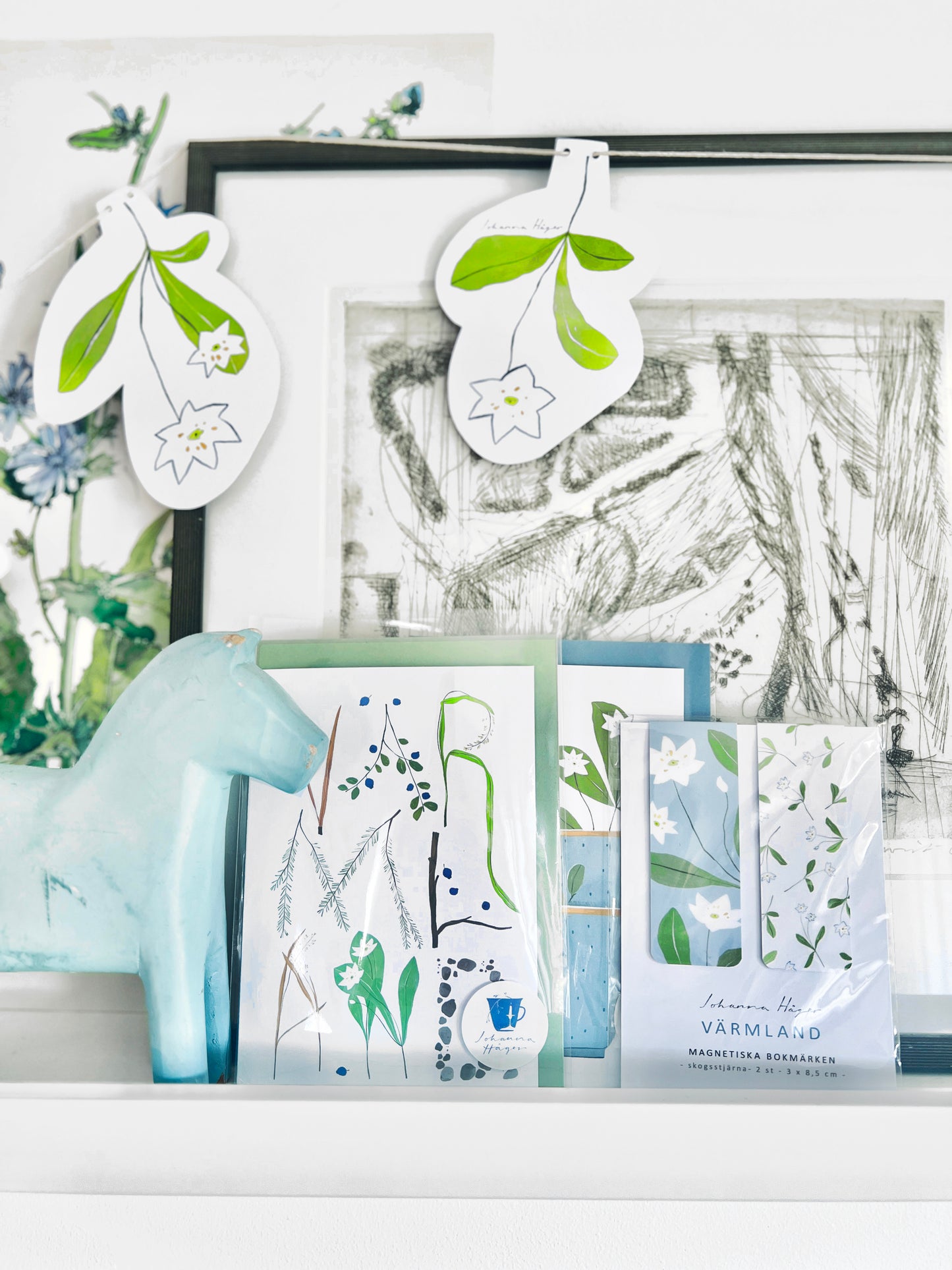 "Värmland, starflower" card