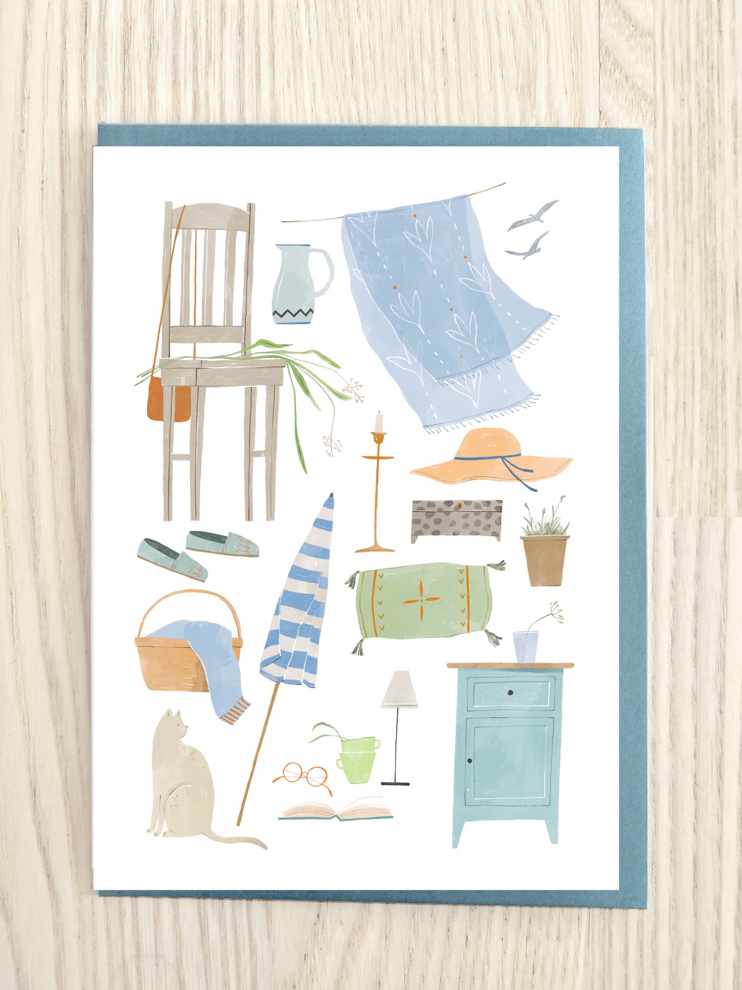 "Seabreeze" card