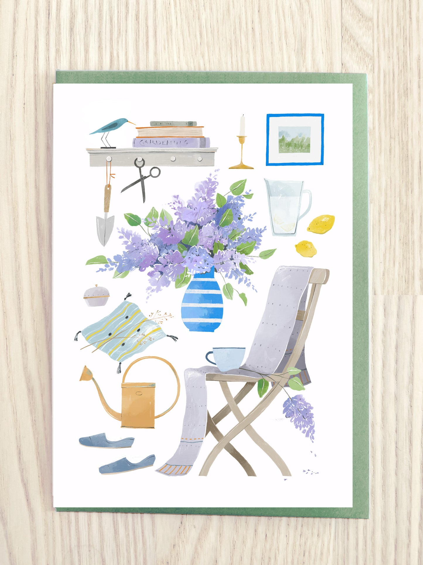 "Veranda" card