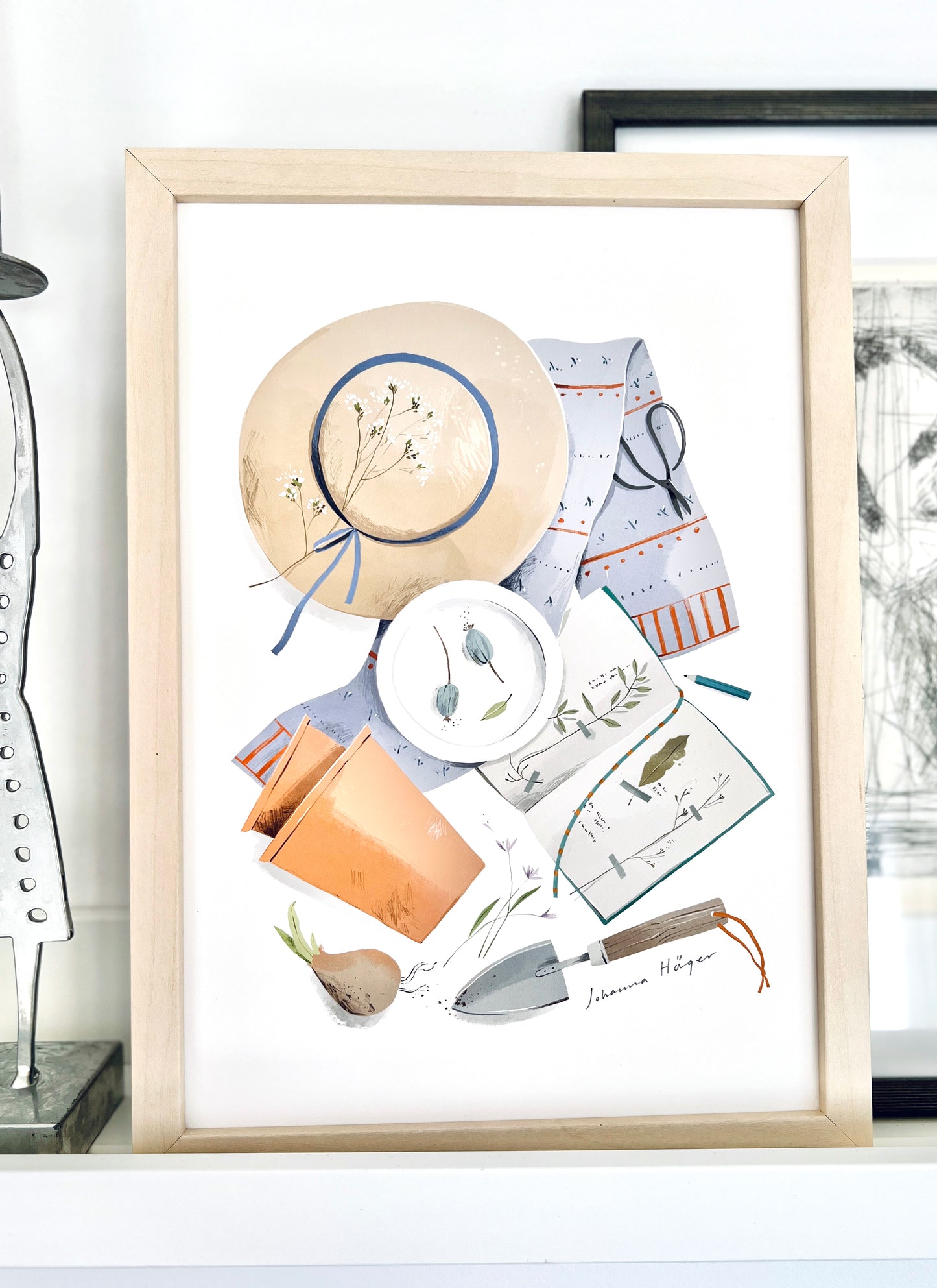"Sowing memories" Art Print