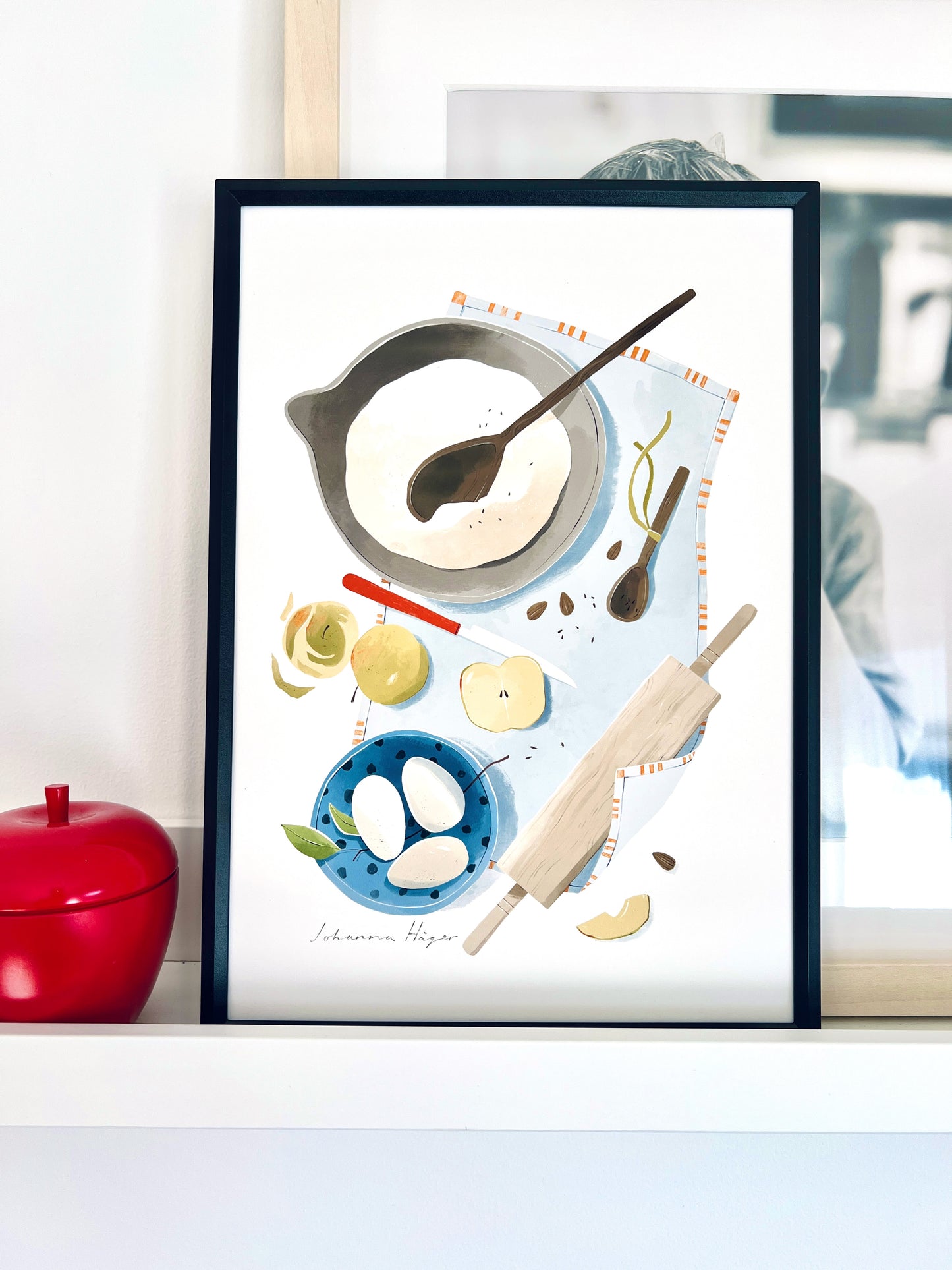 "Afternoon apples" Art Print