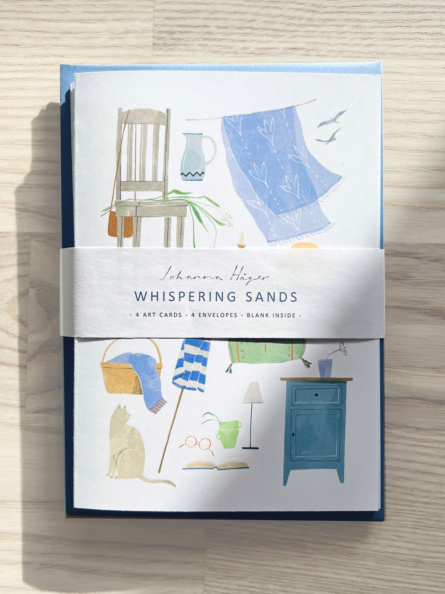 "Whispering Sands" card set
