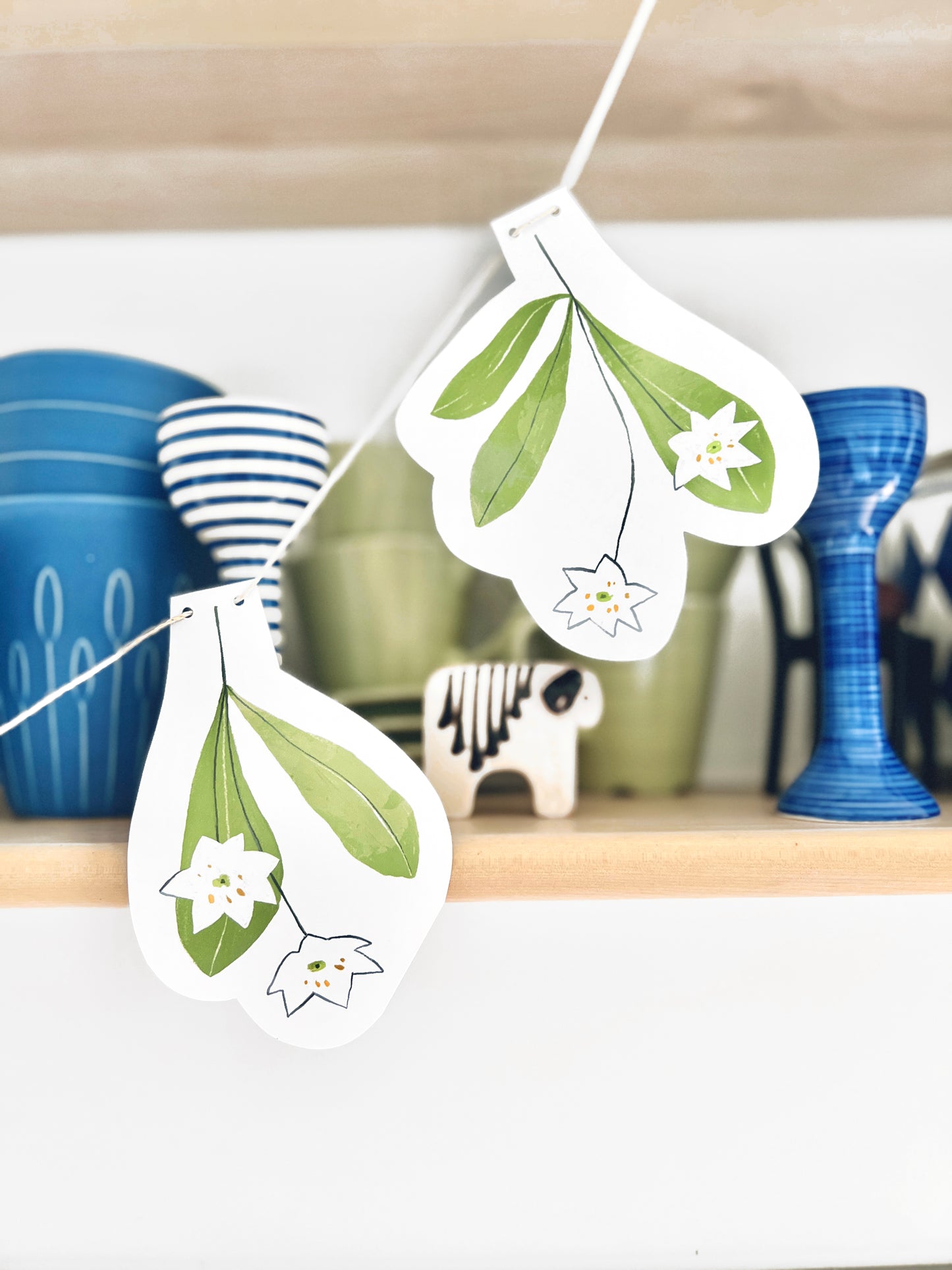 "Skogsstjärna" Paper garland