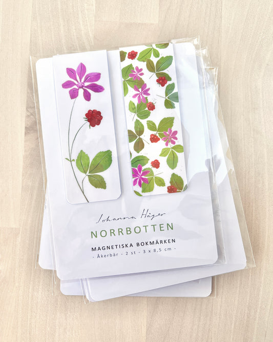 "Norrbotten" Magnetic bookmarks